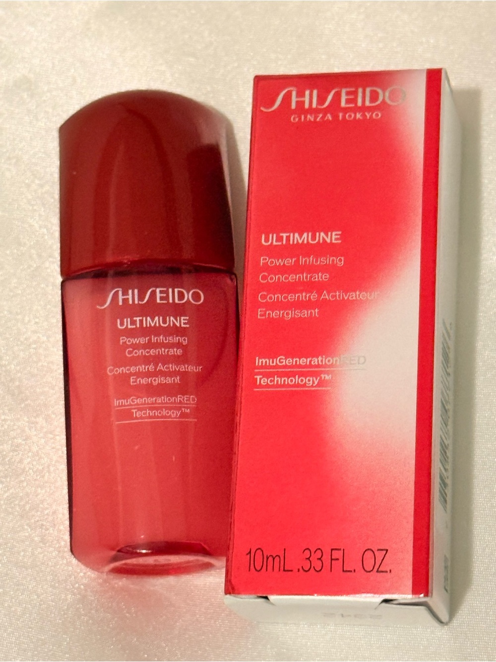 Shiseido Ultimune Power Infusing Concentrate — Red